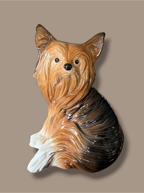 Ceramic Yorkshire Terrier Figurine - Melba Ware